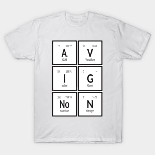 Avignon City | Periodic Table T-Shirt